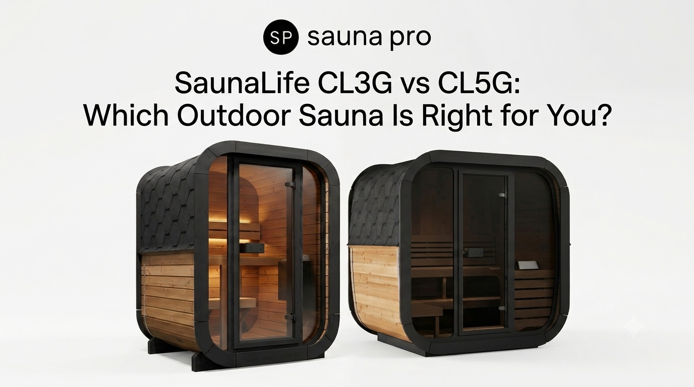 SaunaLife CL3G vs CL5G: Which Outdoor Sauna Is Right for You?