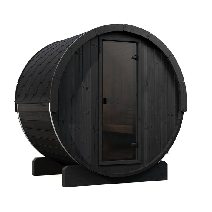 SaunaLife Model E6 in Black - Sauna Pro