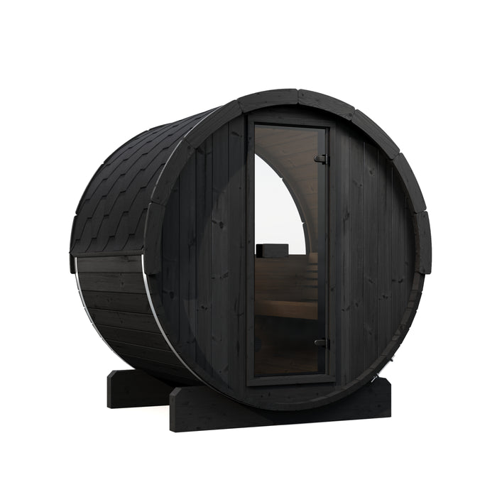 SaunaLife Model E6W in Black - Sauna Pro
