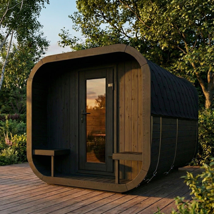 SaunaLife CL12GCP in Black - Sauna Pro