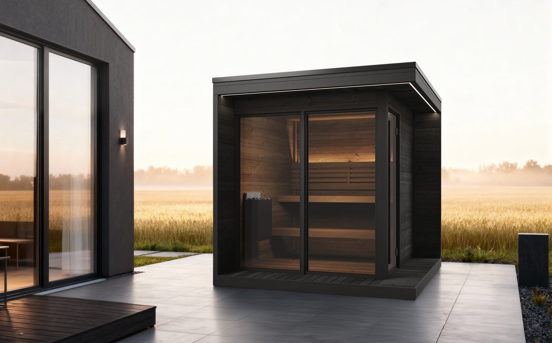 SaunaLife GL6 in Black - Sauna Pro
