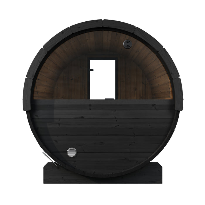 SaunaLife Model E6W in Black - Sauna Pro