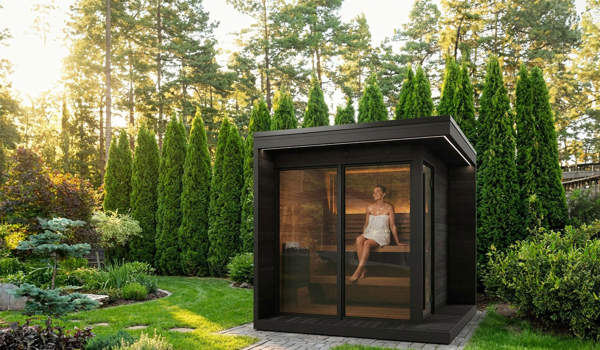 SaunaLife GL6 in Black - Sauna Pro