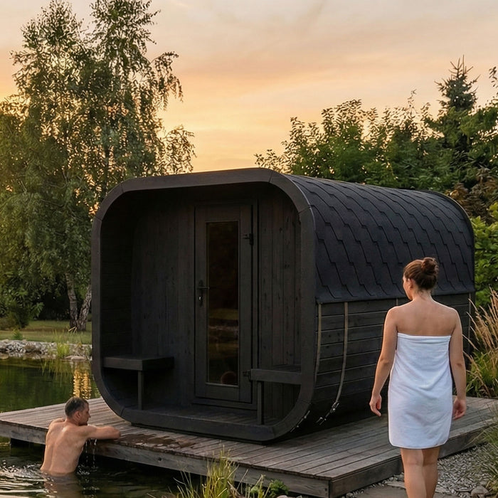 SaunaLife CL12GCP in Black - Sauna Pro