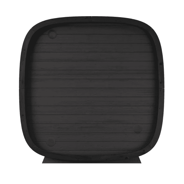 Leil Black Cube Outdoor Sauna Kit - Sauna Pro