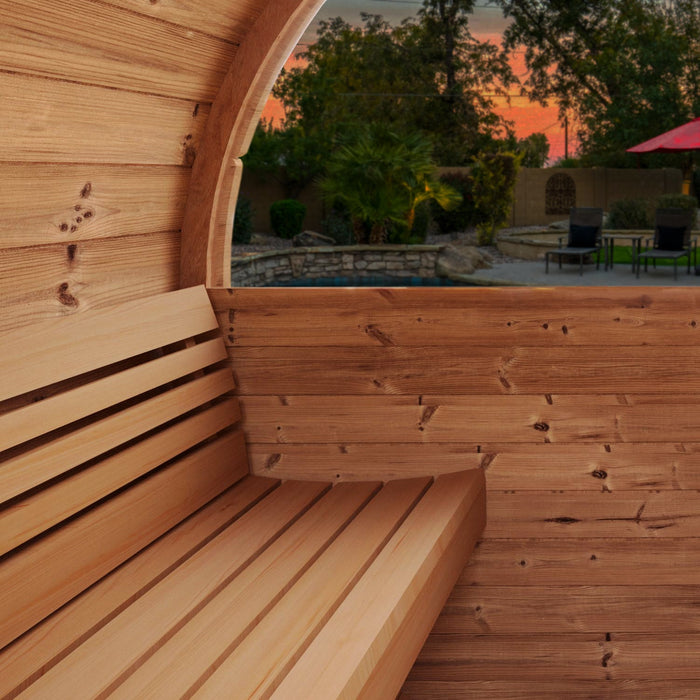 SaunaLife Model E6W Sauna Barrel - Sauna Pro