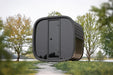 Leil Black Cube Outdoor Sauna Kit - Sauna Pro