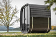 Leil Black Cube Outdoor Sauna Kit - Sauna Pro