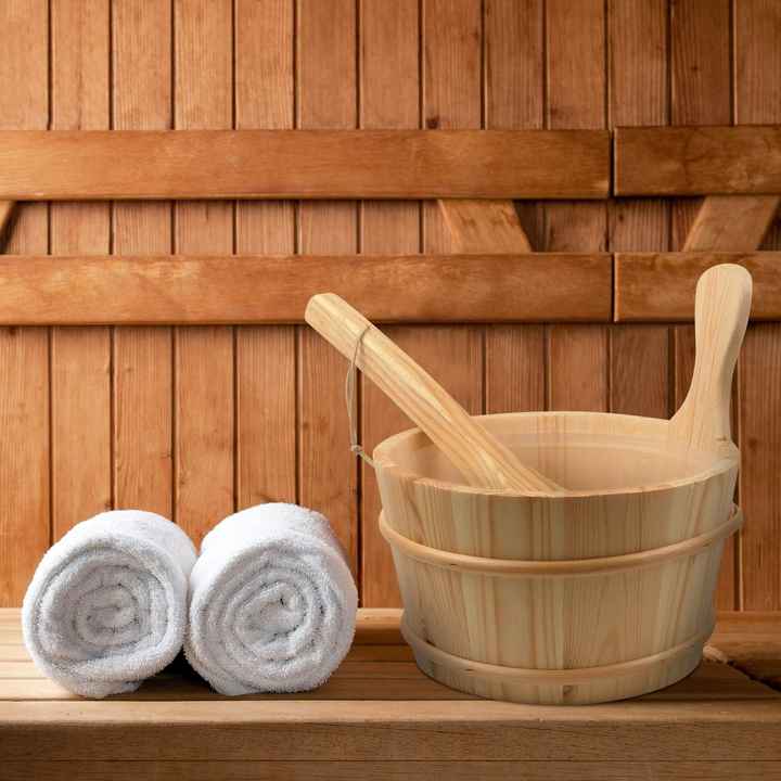 Sauna Bucket and Ladle
