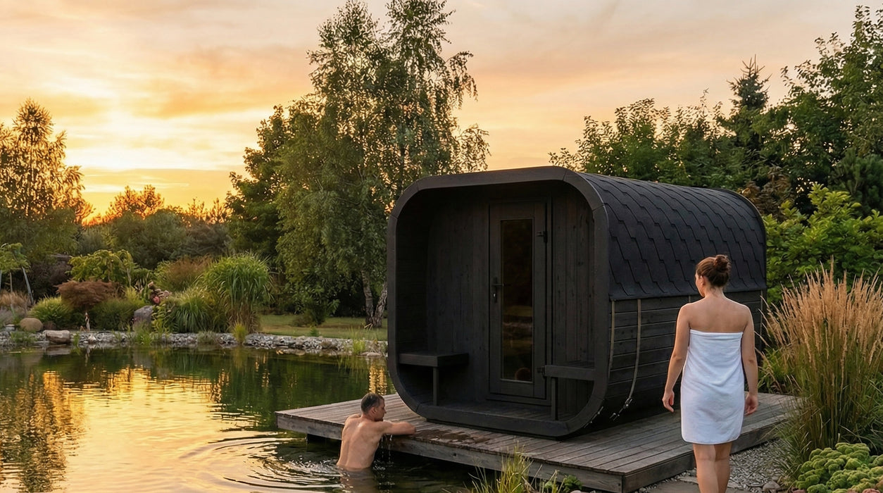 SaunaLife CL12GCP in Black - Sauna Pro
