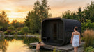 SaunaLife CL12GCP in Black - Sauna Pro