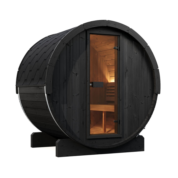SaunaLife Model E6 in Black - Sauna Pro