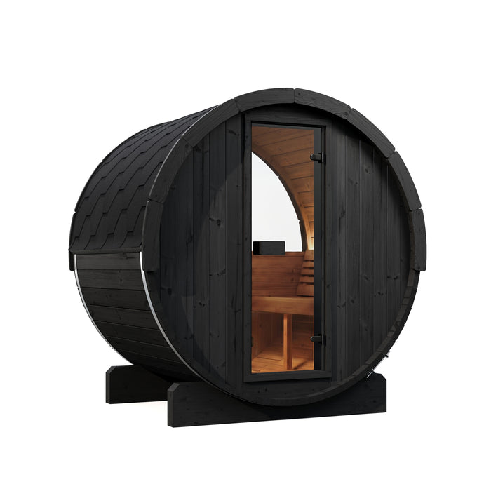 SaunaLife Model E6W in Black - Sauna Pro