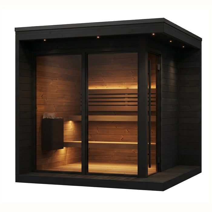 SaunaLife GL6 in Black - Sauna Pro