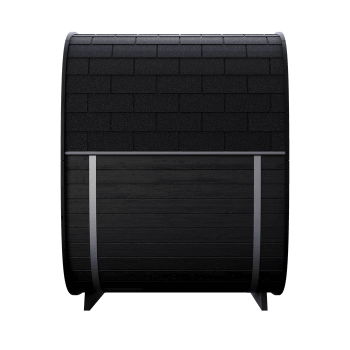 Leil Black Cube Premium Outdoor Sauna Kit - Sauna Pro